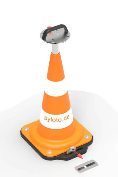 Pyloto Bedienung zur Sicherung von autonomen Transportfahrzeugen